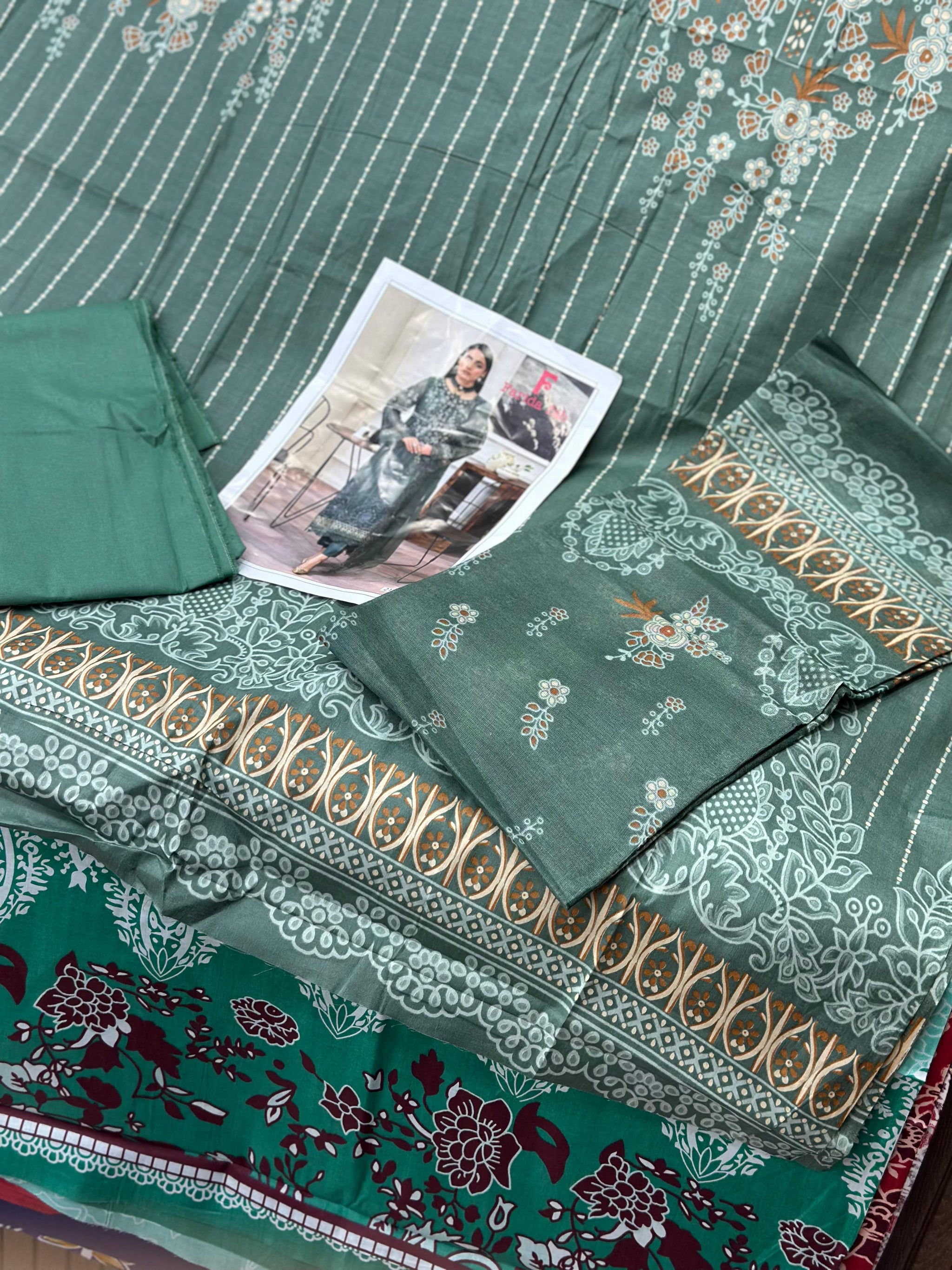 467 Pakistani Unstitched Suit