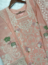 823 Pakistani Lawn Cotton Suit
