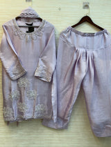 549 Mushq Farshi Salwar - Lavender