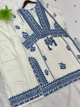798 Readymade Pakistani Palazzo Coord-Set