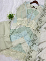 752 Readymade Pakistani Heavy Chikankari Suit