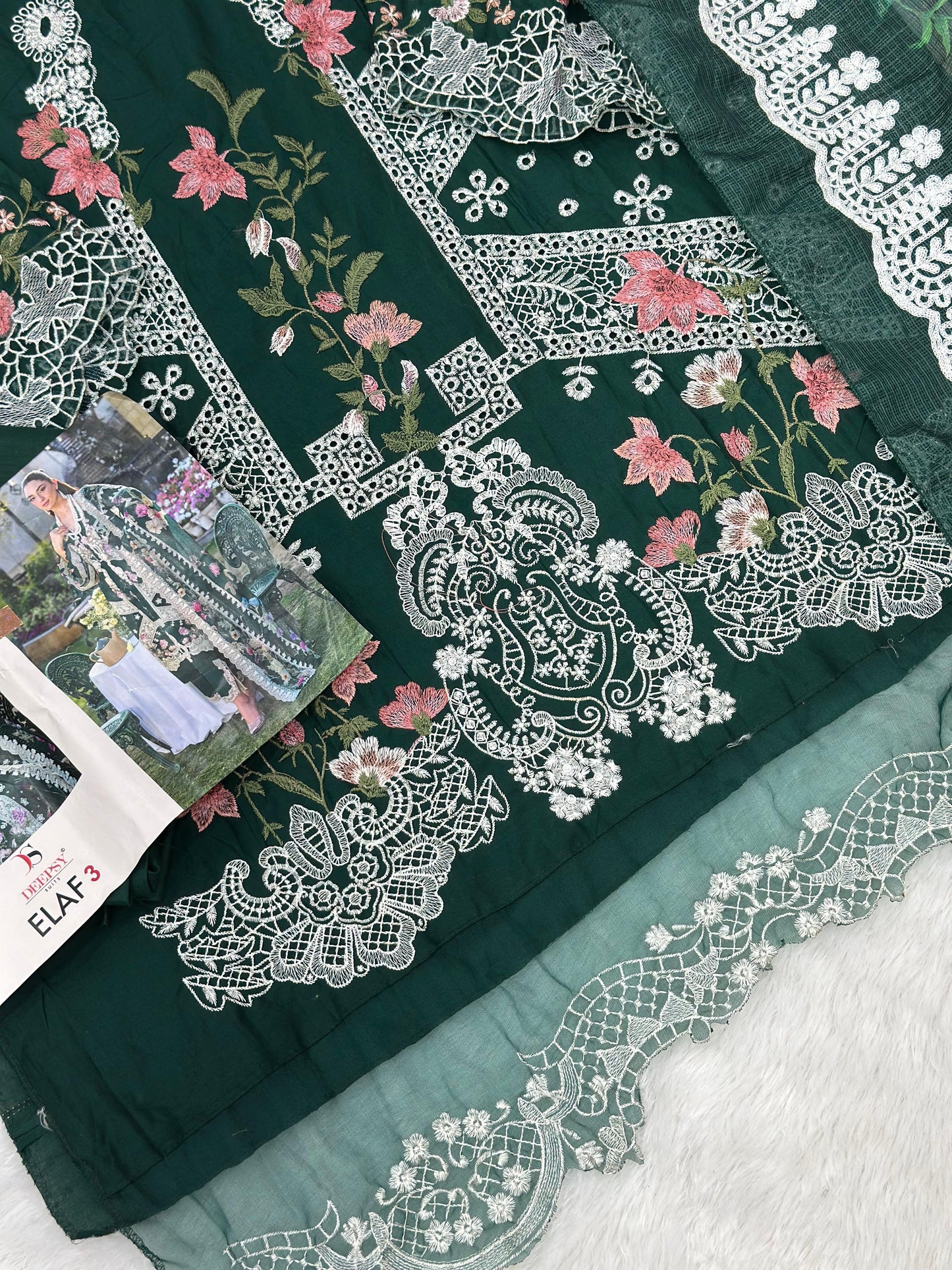 972 Elaf Unstitched Pakistani Suit