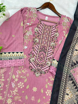 1055 Pakistani Embroidered Suit