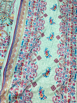 1216 Pakistani Embroidered Suit