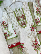 1510 Pakistani Embroidered Suit