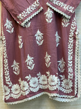 615 Lucknowi Gharara Set | Pink