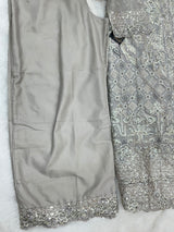 1430 Heavy Pakistani Partywear - Grey