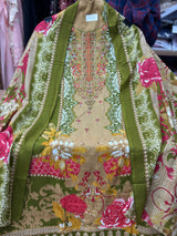 540 Pakistani Unstitched suit