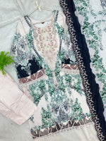 1498 Pakistani Heavy Lawn Suit - 2