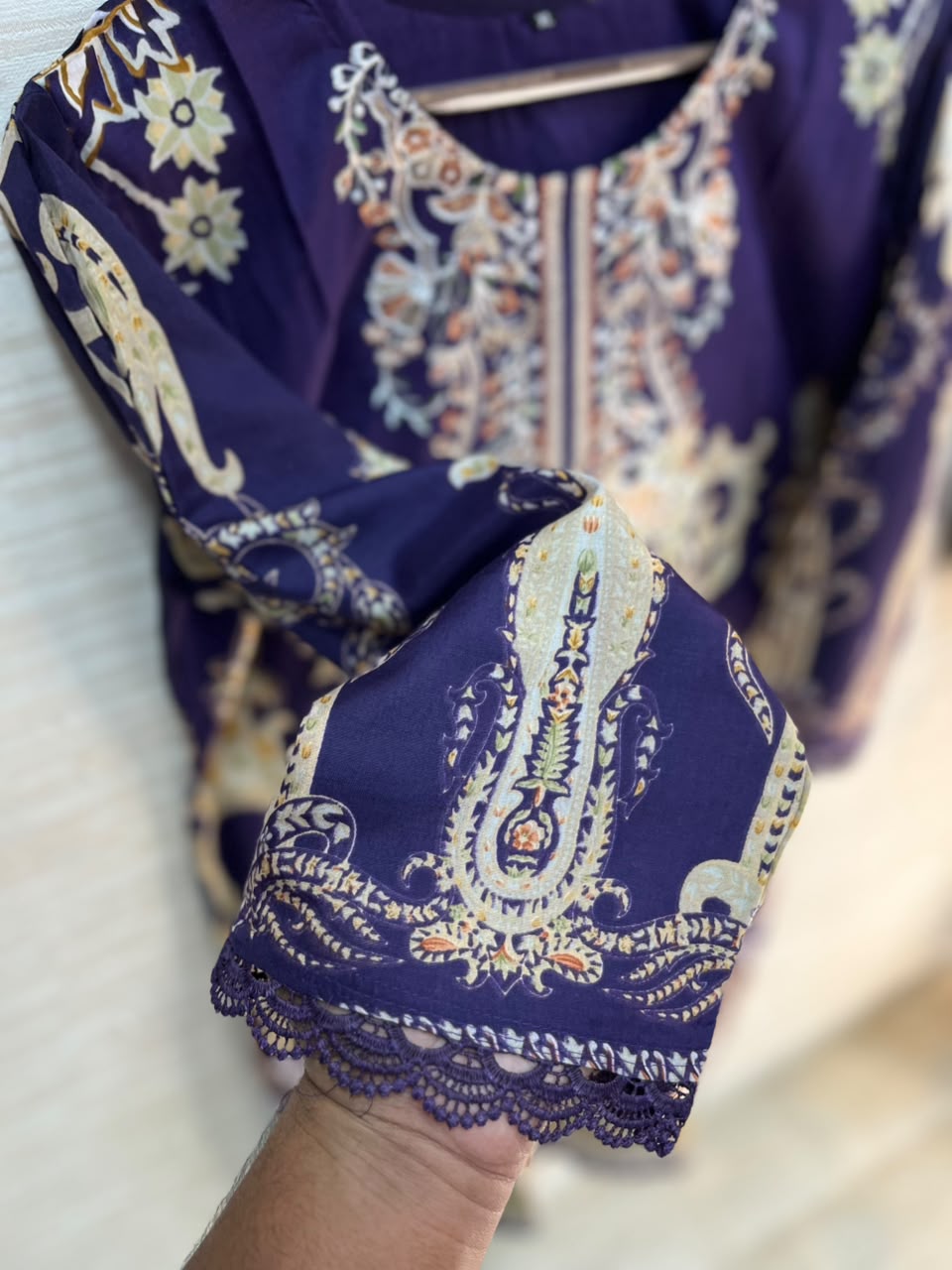 1105 Pakistani Embroidered Suit