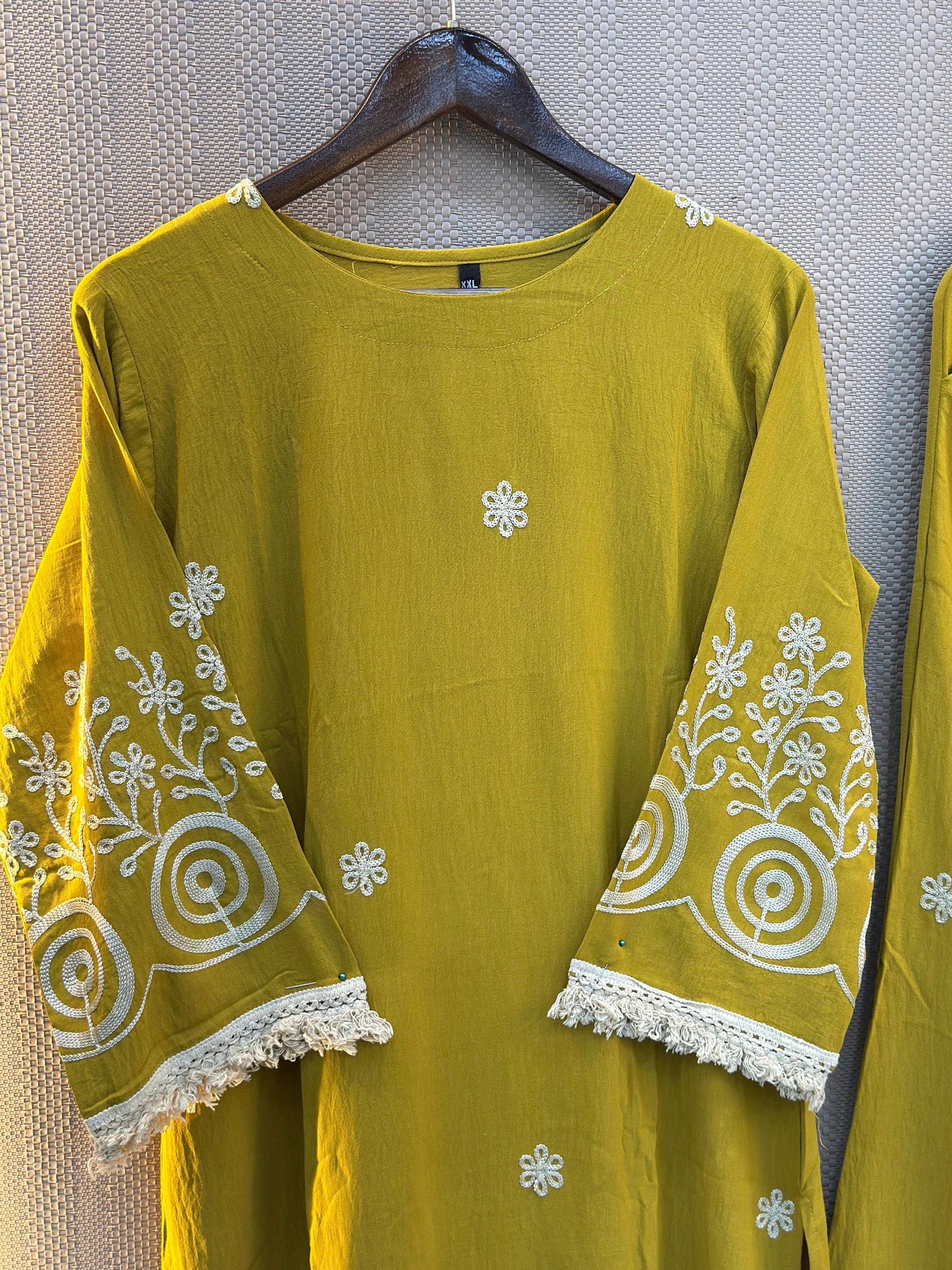 921 Modest Long Coord-Set - Mustard