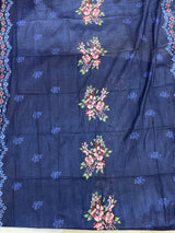 1450 Pakistani Embroidered Suit - Plum Violet
