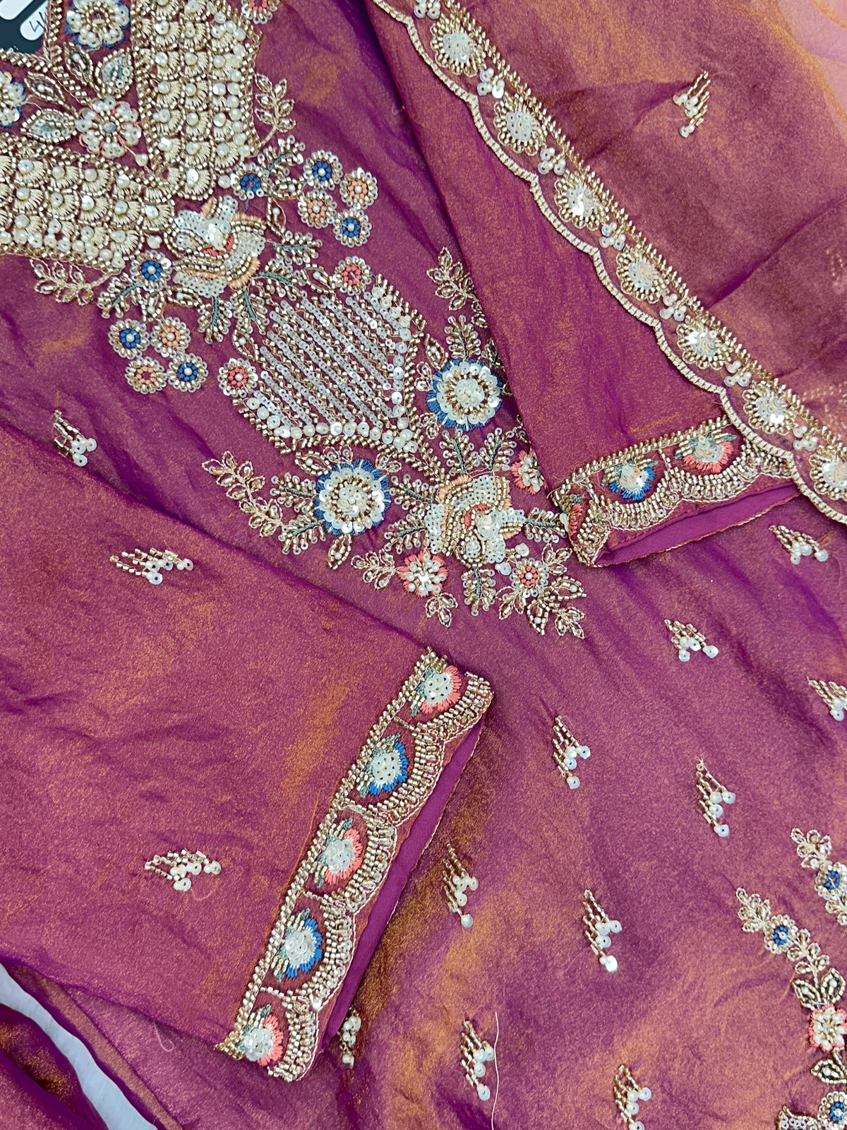 1426 Heavy Pakistani Partywear - Pink