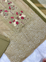 891 Unstitched OG Adan's Libas Zaria Chikankari Lawn Suit