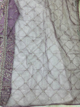 1434 Heavy Pakistani Partywear - Dusty Purple