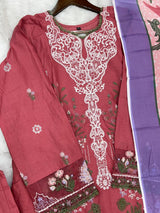1372 Pakistani Embroidered Lawn Suit
