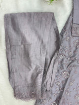 1432 Heavy Pakistani Partywear - Lilac