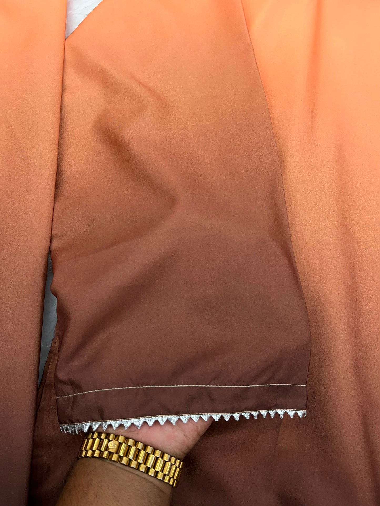 1245 Ombere Shade Coord Set - Peach | Brown