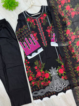 1511 Pakistani Embroidered Suit