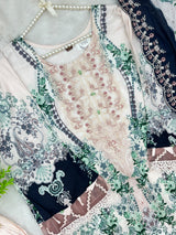 1498 Pakistani Heavy Lawn Suit - 2