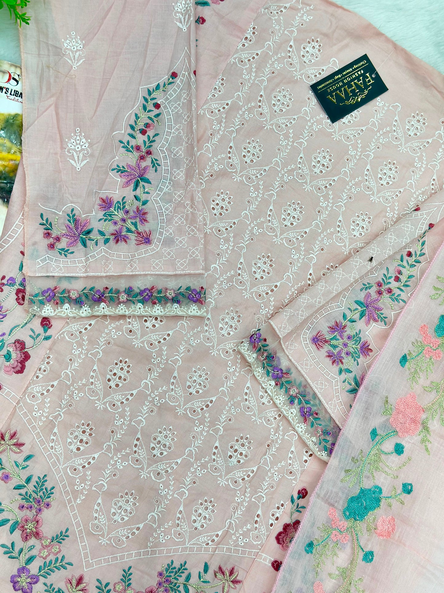975 Unstitched Adan Libas Lawn Suit