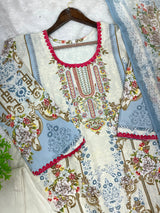 1311 Pakistani Embroidered Suit