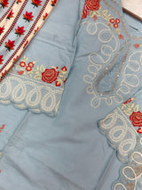774 Readymade Pakistani Heavy Lawn
