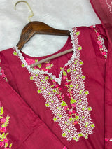 939 Pakistani Embroidered Suit