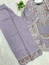 778 Readymade Pakistani Heavy Embroidered Coord-Set
