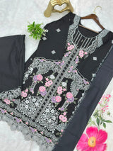 713 Pakistani Heavy Lawn Suit