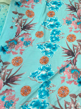 994 Unstitched Casual Lawn Suit