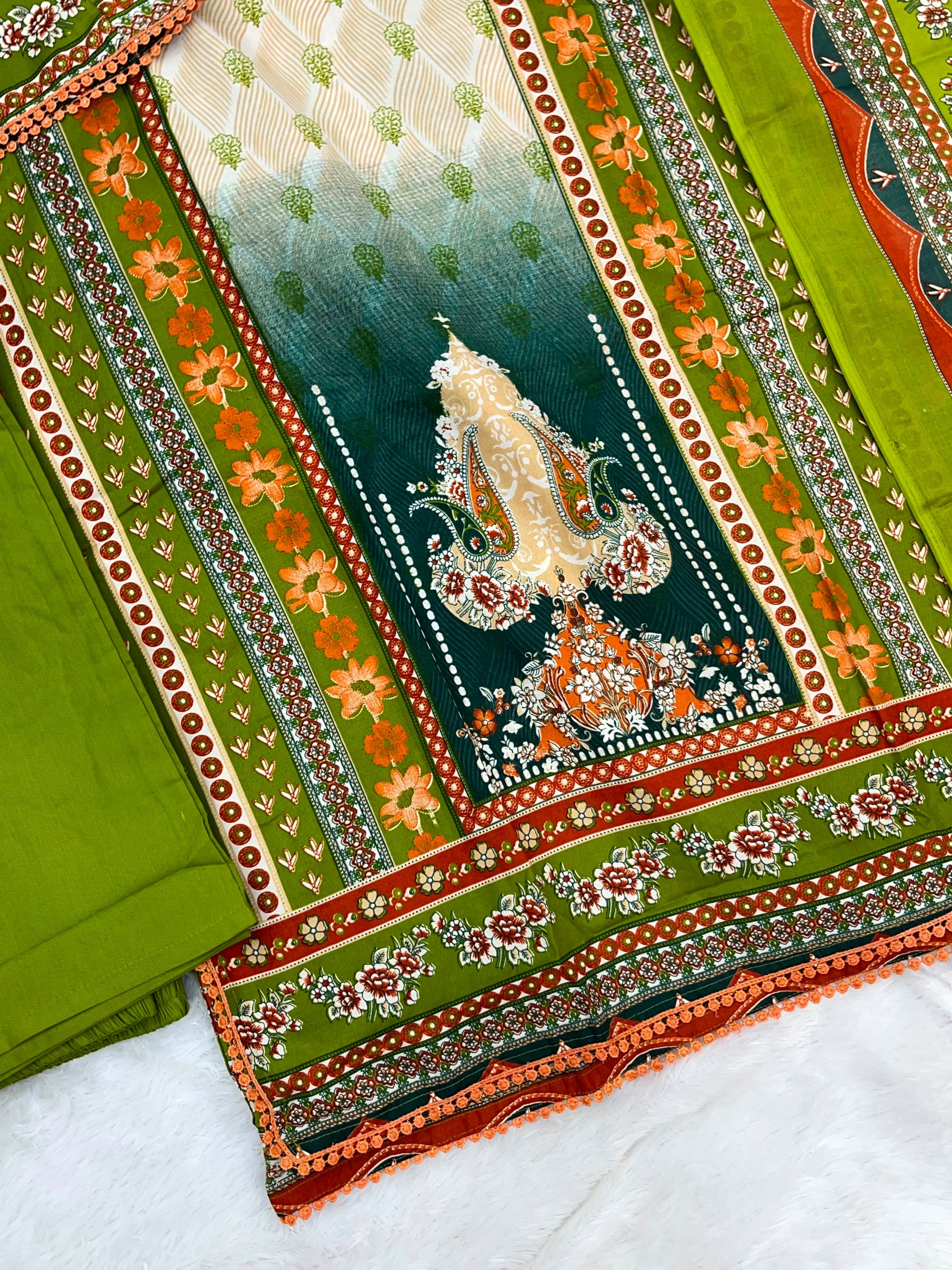 1259 Pakistani Printed Suit