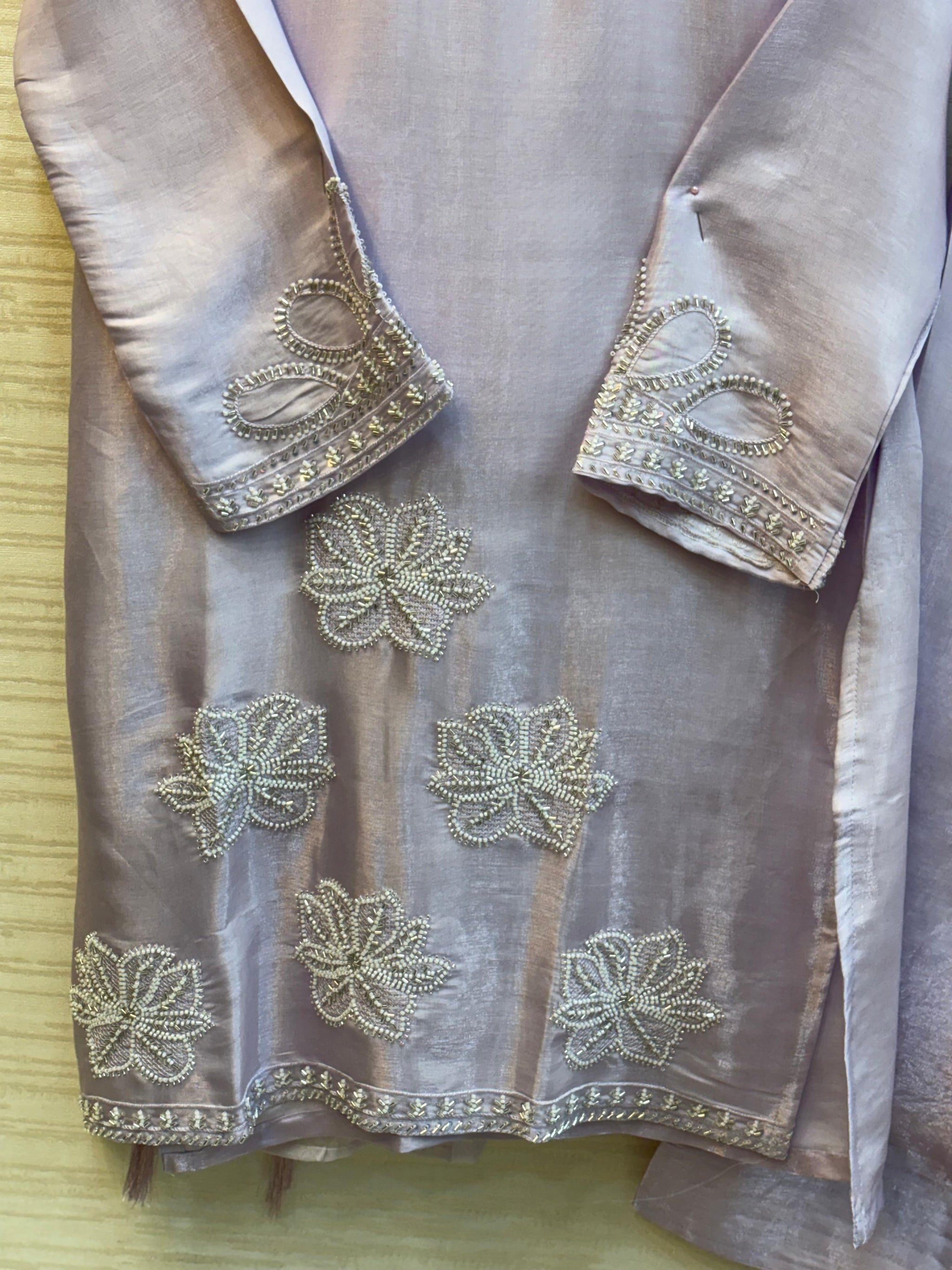 549 Mushq Farshi Salwar - Lavender