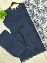 768 Readymade Pakistani Chikankari Suit