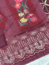 893 Unstitched OG Adan's Libas Zaria Chikankari Lawn Suit