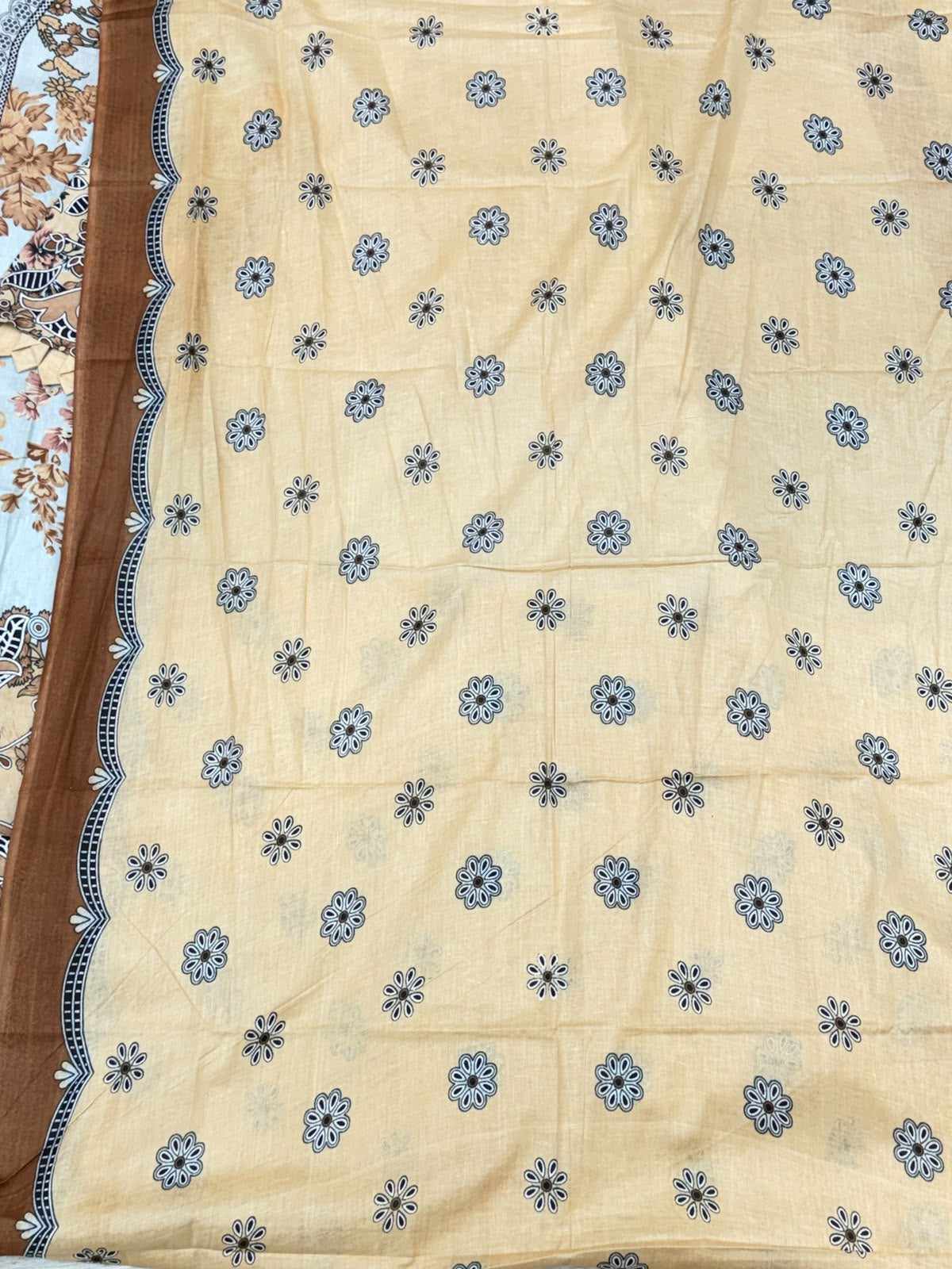 1450 Pakistani Embroidered Suit - Sky Blue