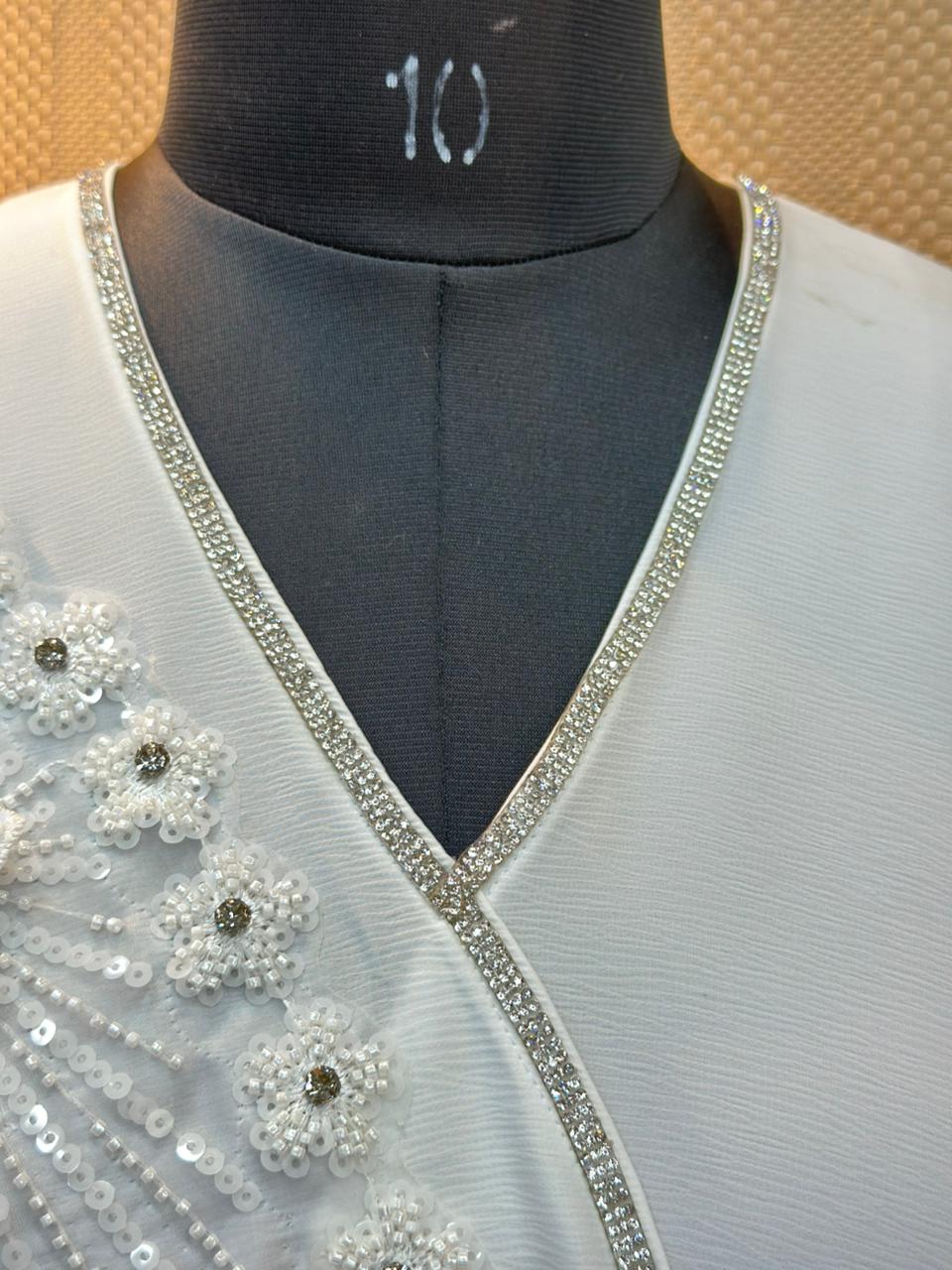 648 The Premium Abaya - Off White