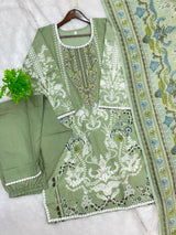 1313 Pakistani Embroidered Suit