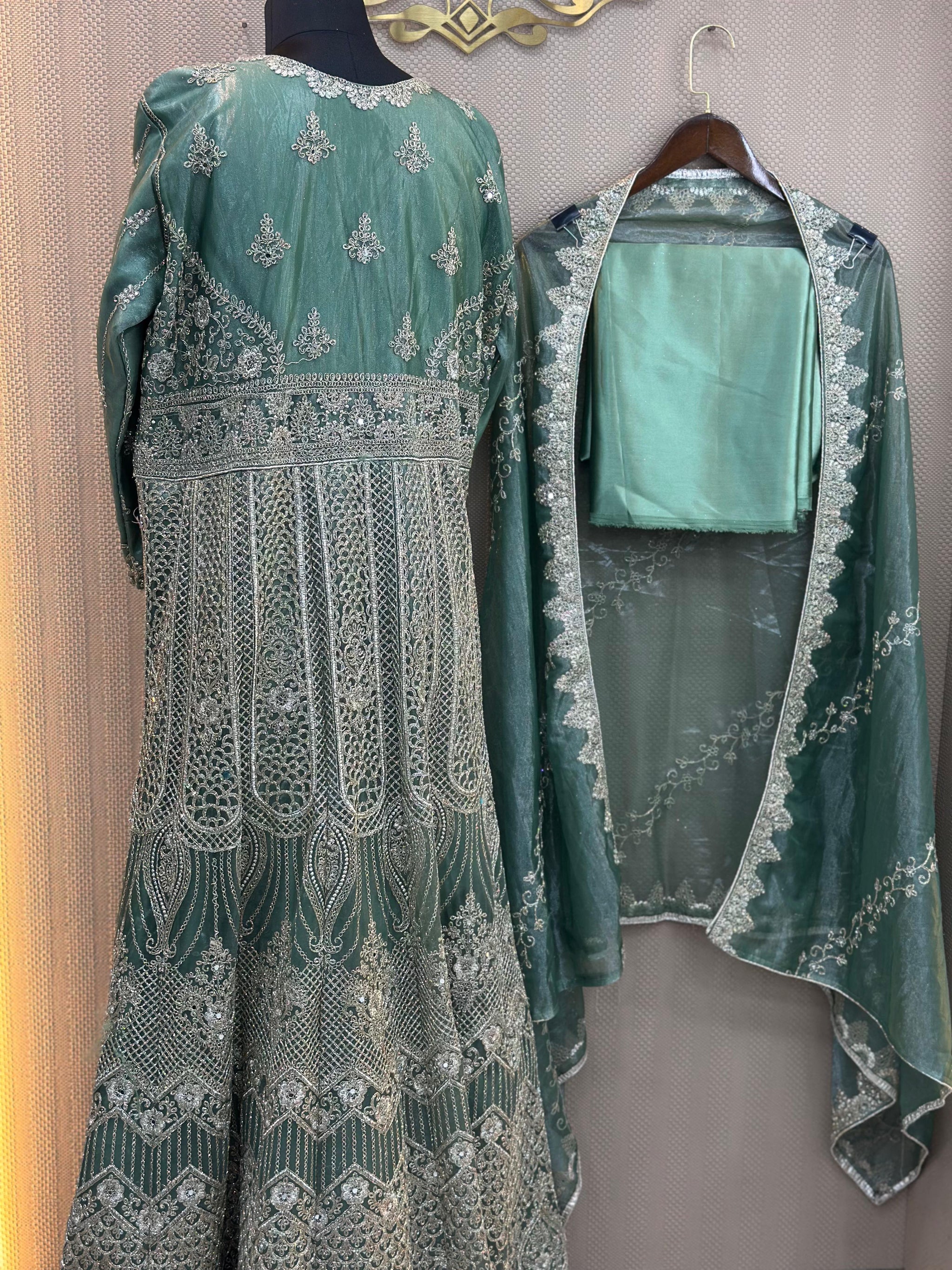 861 Readymade Anarkali Gown