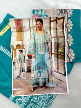 1022 Unstitched Casual Cotton Suit
