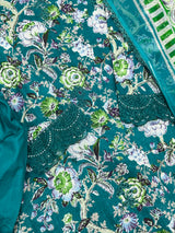 1337 Pakistani Lawn Suit - Purple