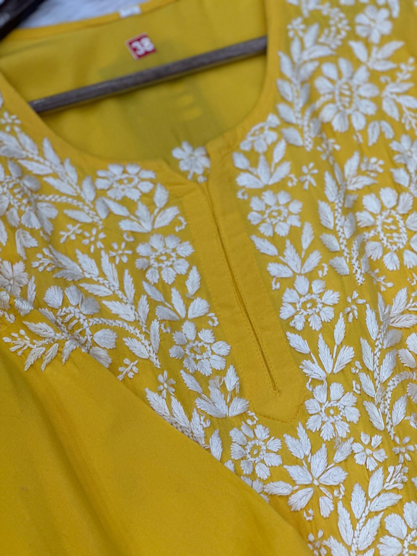 663 Lucknowi Palazzo Set -  Yellow