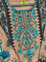 1254 Pakistani Embroidered Suit