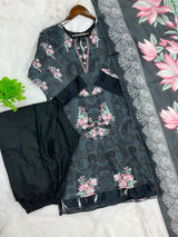 1298 Pakistani Customized Printed Suit