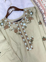 770 Readymade Pakistani Embroidered Suit