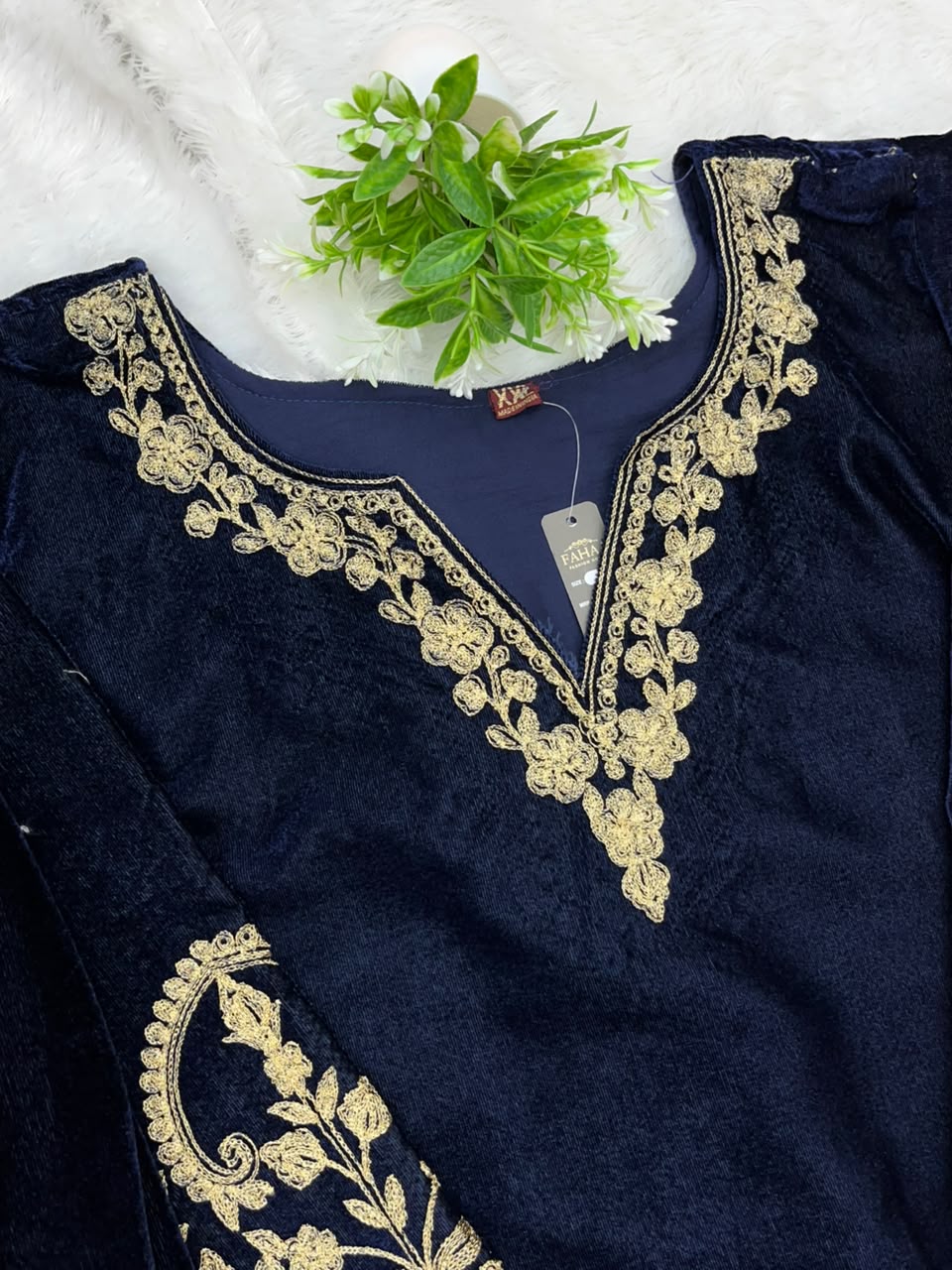 1283 Imported Velvet Coordset