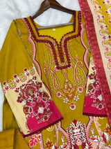 1292 Pakistani Embroidered Suit - Vandana Sobia Nazer