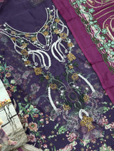 1000 Unstitched Casual Lawn Suit