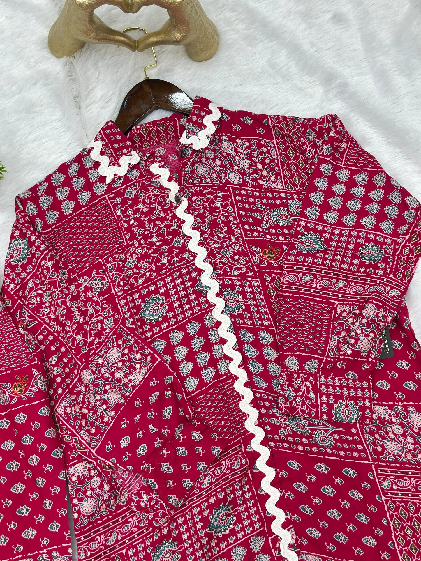 694 Casual Cordsets - Magenta Pink
