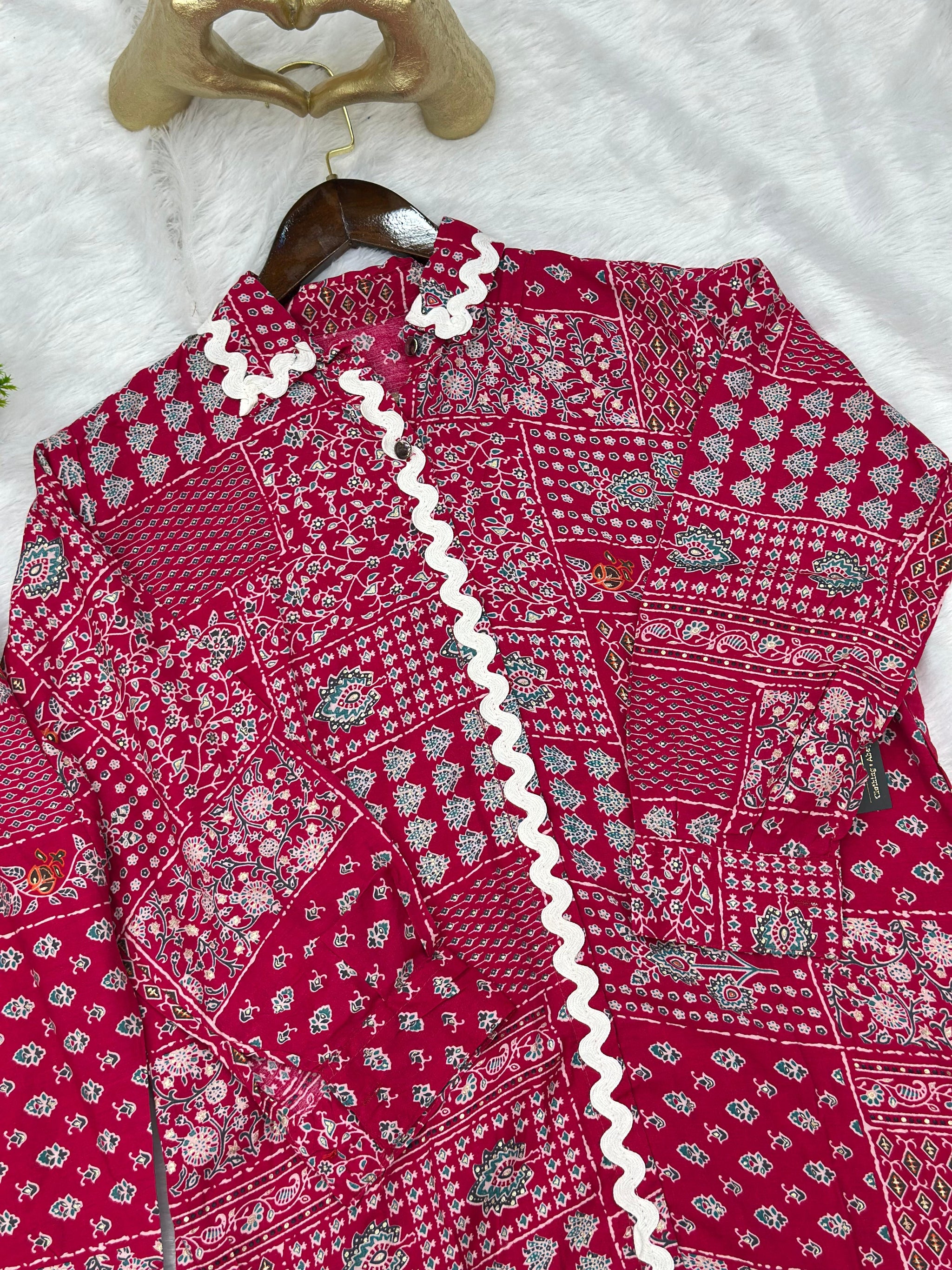 694 Casual Cordsets - Magenta Pink